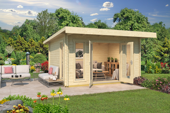 Lasita Maja hytte model Bingham 2 309 x 399 cm